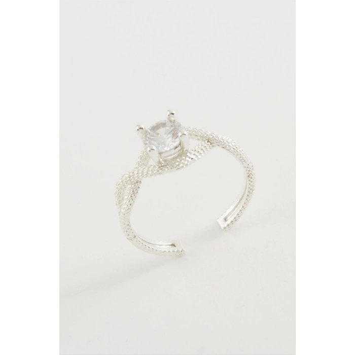 ÇOK SATAN Sonsuzluk Tek Taşlı Yüzük