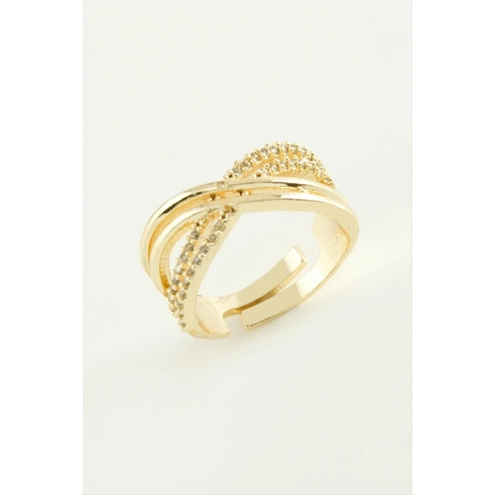 ÇOK SATAN Sonsuzluk Zirkon Taşlı Yüzük