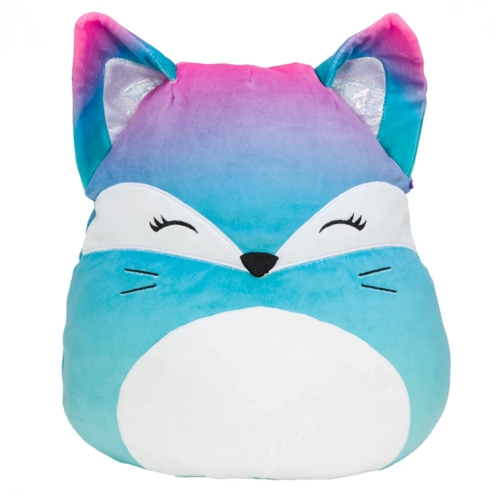ÇOK SATAN Squishmallow Pembe Mavi Tilki Vickie 20 cm