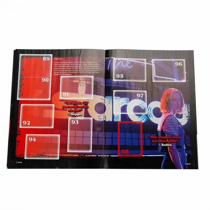 ÇOK SATAN Stranger Things Çıkartma Albümü