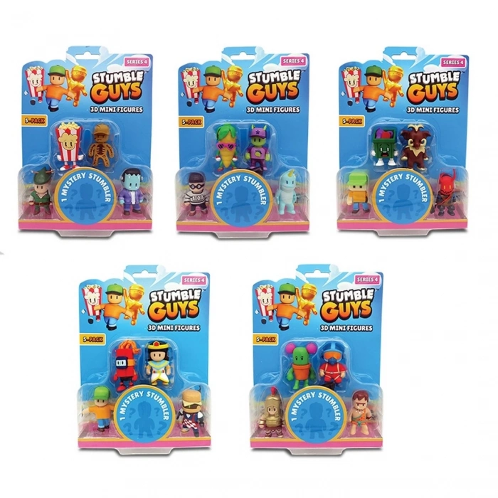 ÇOK SATAN Stumble Guys Mini Figür S4 - 1 Adet Stokta Olan Gönderilir