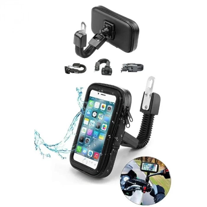 ÇOK SATAN Su Geçirmez Motosiklet Telefon Tutucu