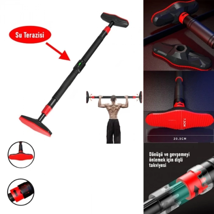 ÇOK SATAN Su Terazili Barfiks Demiri 70-100 Cm