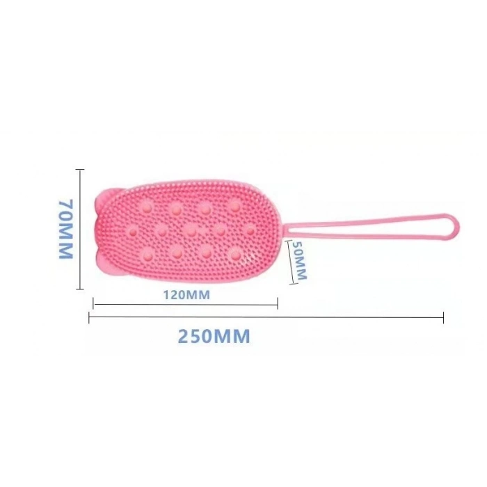 ÇOK SATAN Süngerli Silikon Banyo Kesesi