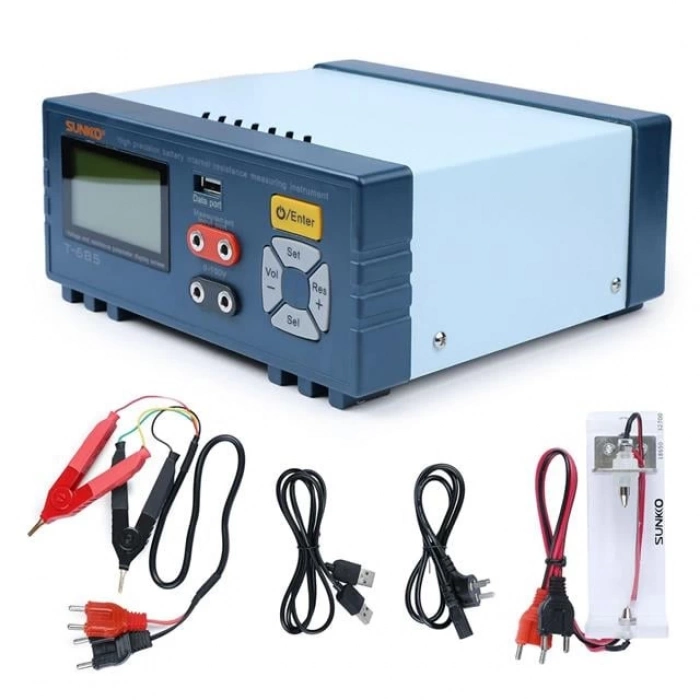 ÇOK SATAN Sunkko T-685 Batarya Pil - Direnç Test Cihazı