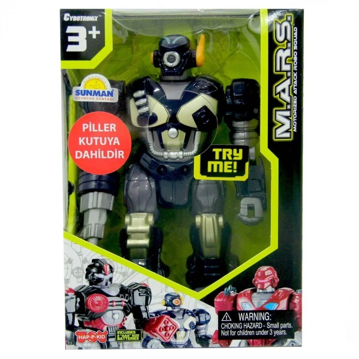 ÇOK SATAN Sunman M.A.R.S. Işıklı Yürüyen Robot - S00005767 - 1 Adet Stokta Olan Gönderilir