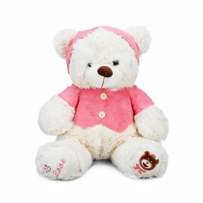 ÇOK SATAN Sunman Puffy Friends T-Shirtlü Sevimli Peluş Ayı 43 cm