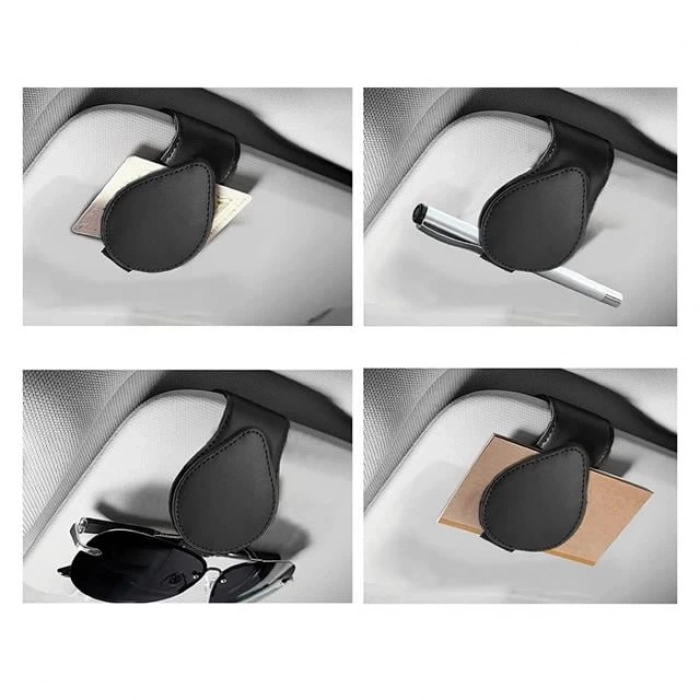 ÇOK SATAN Sunup Araba Araç Gözlük Ruhsat Tutucu Mıknatıslı Askı Mandal Klips (güneşliğe Takılır)