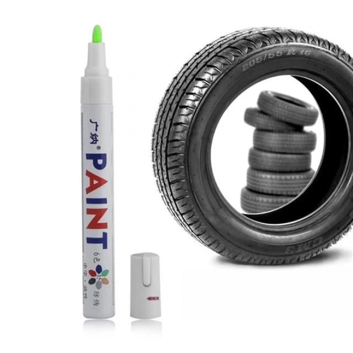 ÇOK SATAN Sunup M101 Yeşil Araç Motosiklet Lastik Boya Kalemi