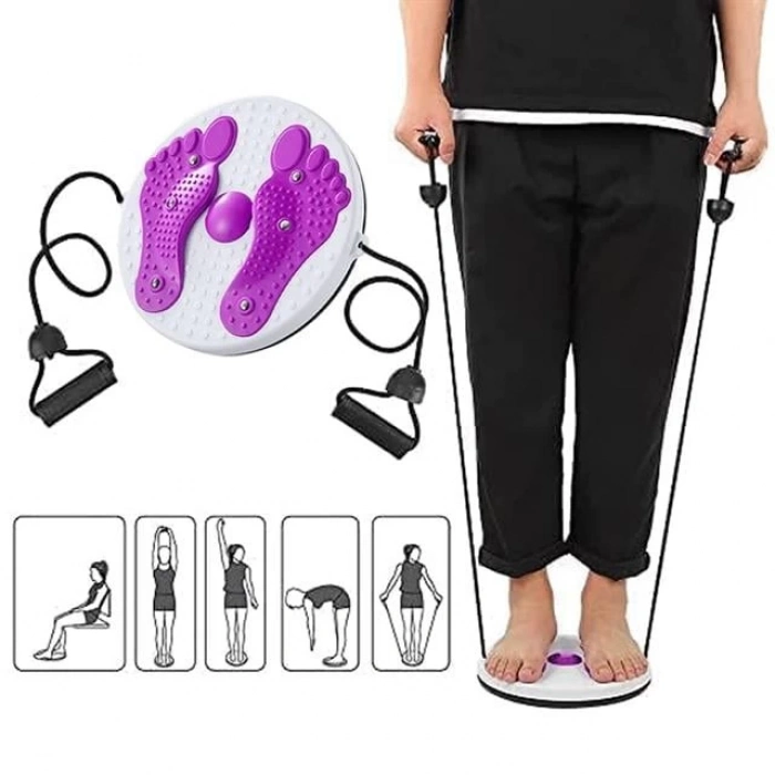 ÇOK SATAN Sunup Sn-22218 Döner Zayıflama Ve Bel İnceltme Diski - Vücut Şekillendirici Egzersiz Aleti