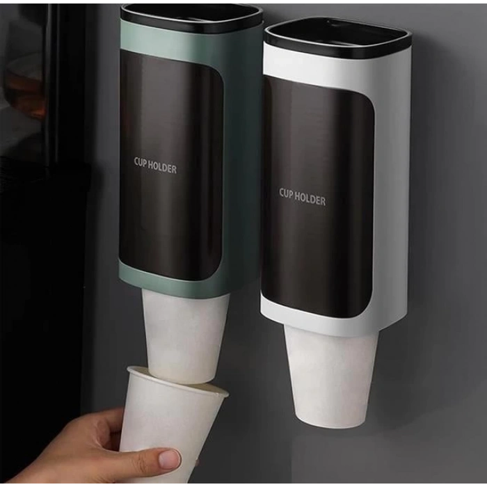 ÇOK SATAN Sunup Sn-27109 Kendinden Yapışkanlı Plastik - Karton Bardak Dispenseri