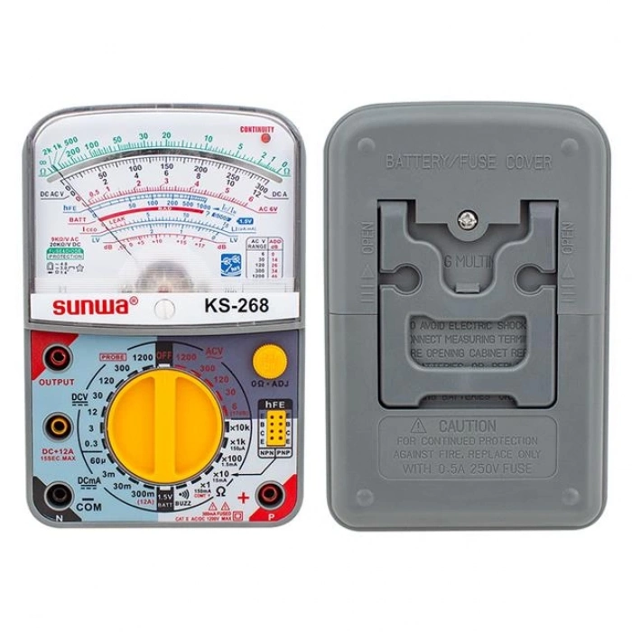 ÇOK SATAN Sunwa Ks-268 Analog Multimetre Ölçü Aleti