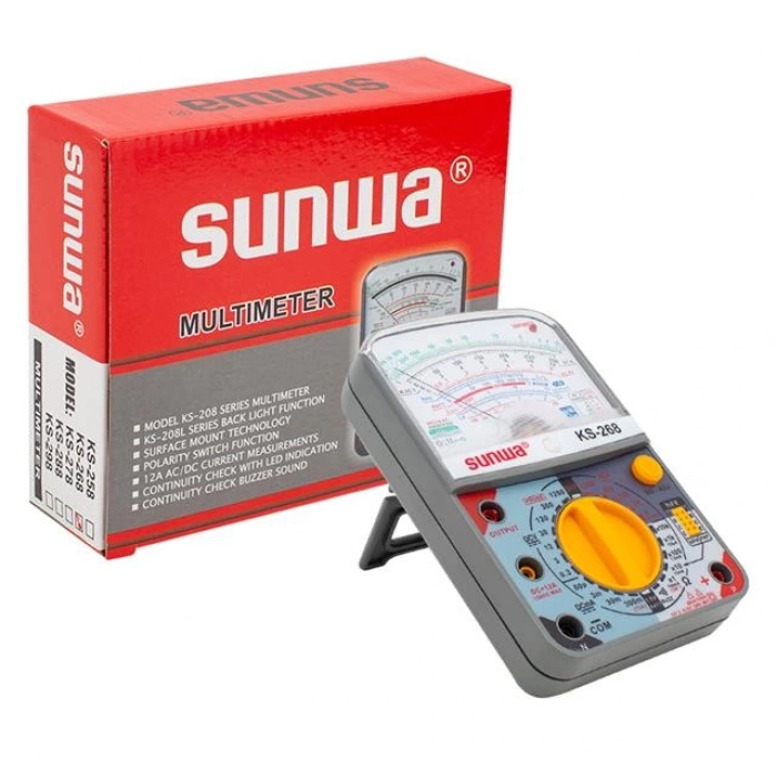 ÇOK SATAN Sunwa Ks-268 Analog Multimetre Ölçü Aleti