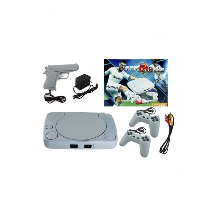 ÇOK SATAN Super 8 Bit Tv Game Yeni Version Retro Televizyon Atarisi Tabanca Tüplü Tv De Çalışır