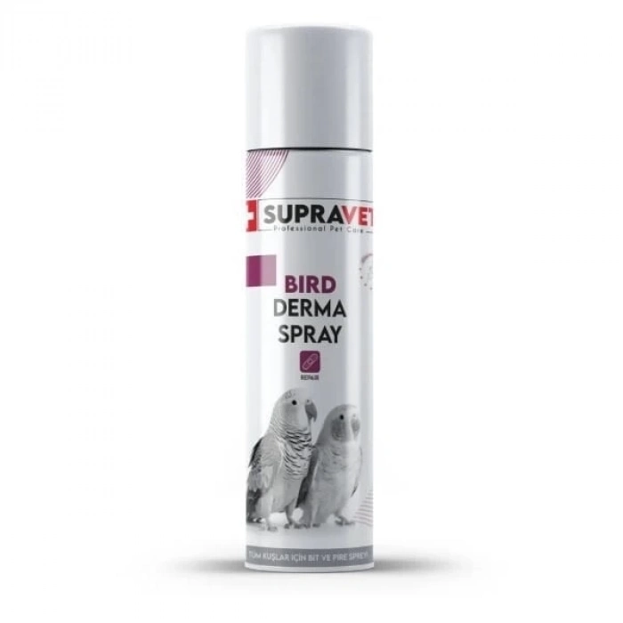 ÇOK SATAN Supravet Kanarya Papağan Güvercin ve Muhabbet Kuşları Deri Bakım Spreyi 150 Ml