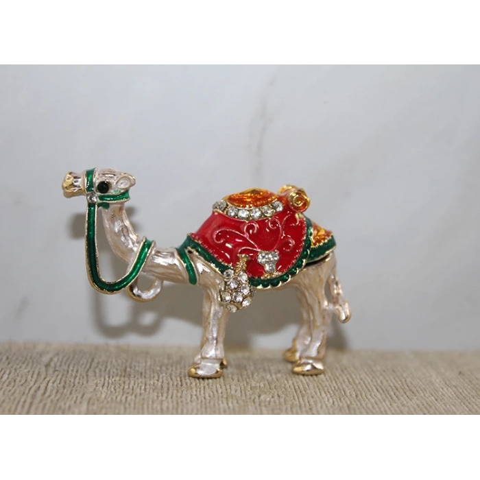 ÇOK SATAN Swarovski Taşlı Minik Figür - Deve Model 2