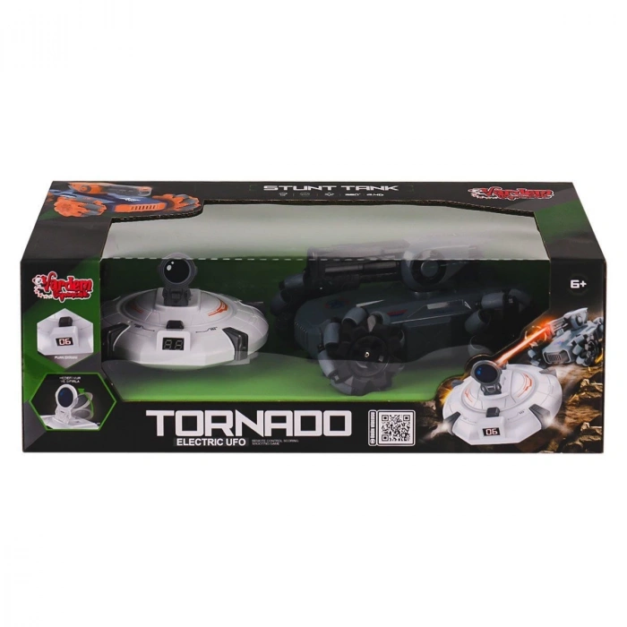 ÇOK SATAN SYR-666-804 Kumandalı Şarjlı Ufo Avcısı ve Akrobatik Araba -Vardem Oyuncak