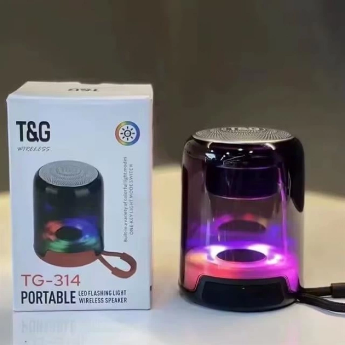 ÇOK SATAN T&g Tg314 Usb/sd/fm/bluetooth Destekli Taşınabilir Rgb Işıklı Wireless Hoparlör