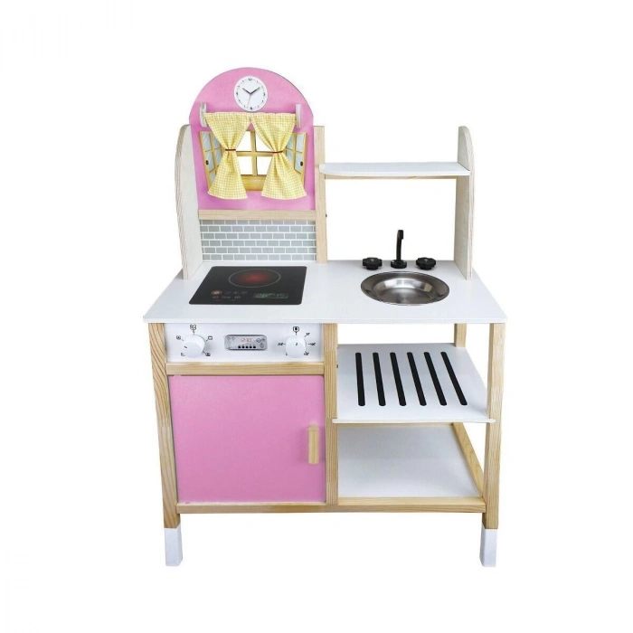 ÇOK SATAN T1012 AHŞAP MUTFAK PEMBE LEDSİZ