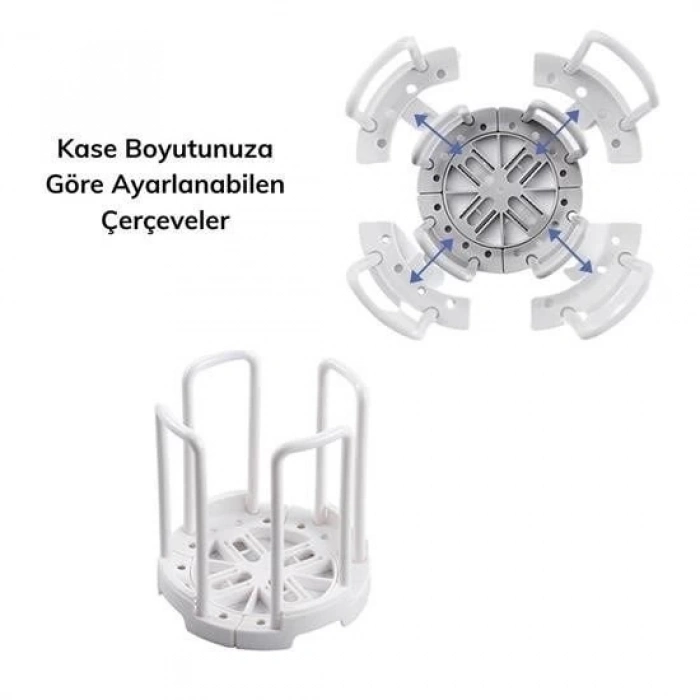 ÇOK SATAN Tabak Bardak Kase Standı Bulaşık Kurutma Tutucu Mutfak Düzenleyici Organizatör