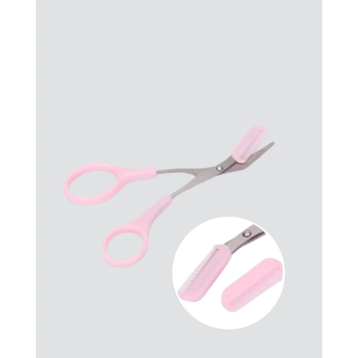 ÇOK SATAN Tarak ve Fırça Başlıklı Kaş Şekillendirme Makası