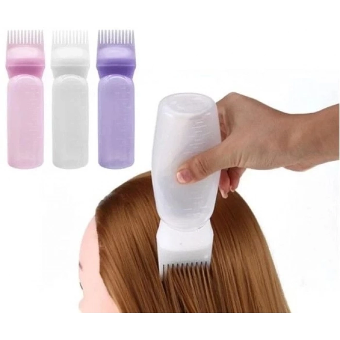 ÇOK SATAN Taraklı Saç Boyama ve Bakım Yağı Uygulama Şişesi