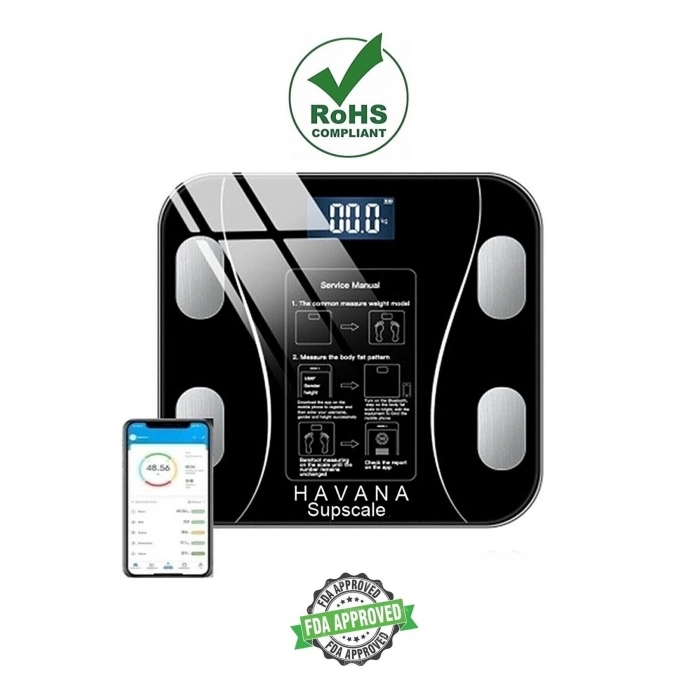 ÇOK SATAN Tartı Baskül Dijital Elektronik Tartı Vücut Analiz Cihazı Akıllı Banyo Wife Akıllı Yağ Ölçer