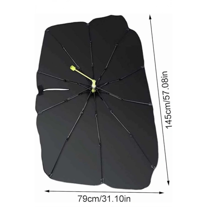 ÇOK SATAN Taşınabilir Oto Cam Güneşliği Katlanabilir Tüm Araçlara Uyumlu Güneş Gölge Koruyucu