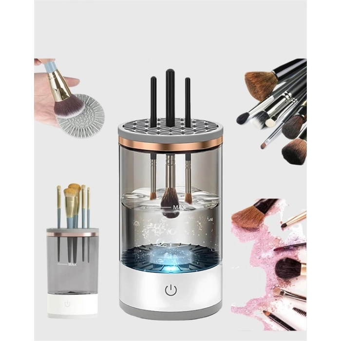 ÇOK SATAN Taşınabilir, Sessiz ve Güçlü Makyaj Fırçası Temizleme Makinesi