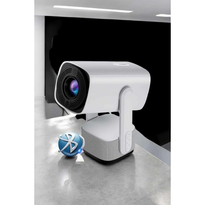 ÇOK SATAN Taşınabilir Sinema Oyun Projektörü Akıllı Projeksiyon Android 11