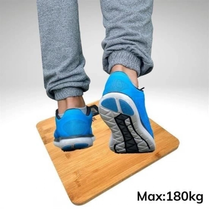 ÇOK SATAN Techfit Bambu Banyo Baskülü Yüksek Hassasiyetli Darbelere Dijital Dayanıklı Terazi Tf 1065 M