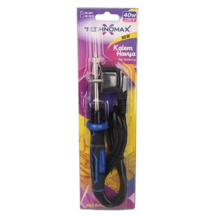 ÇOK SATAN Technomax Zd-721c 40 Watt Kalem Havya Lehim Makinesi Ac220v 120cm Kablolu
