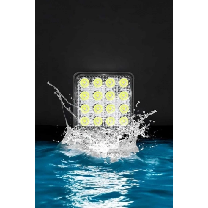 ÇOK SATAN Tepe Lambası Tüm Araç Tiplerine Uygun Çalışma Lambası 16 Ledli