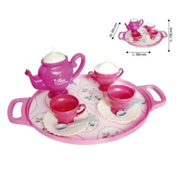 ÇOK SATAN TEPSİLİ ÇAY SET