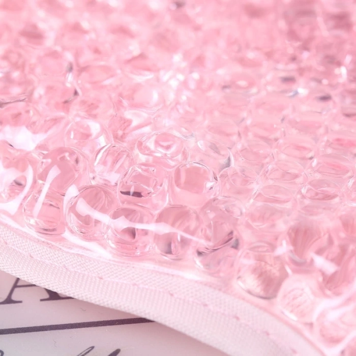 ÇOK SATAN Terapi Jel Yüz Maskesi Soğuk Ve Sıcak Boncuklu Ayarlanabilir Maske (pembe)