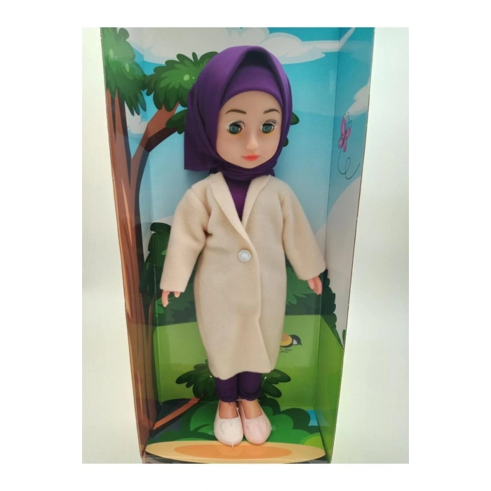 ÇOK SATAN Tesettürlü Meryem Bebek Sesli Dua ve İlahi Söyleyen İnteraktif Maneviyat Geliştirici Oyuncak Bebek