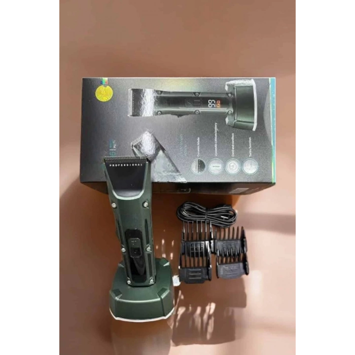 ÇOK SATAN Tıraş Makinesi Dijital Göstergeli Turbo Motor Paslanmaz Çelik