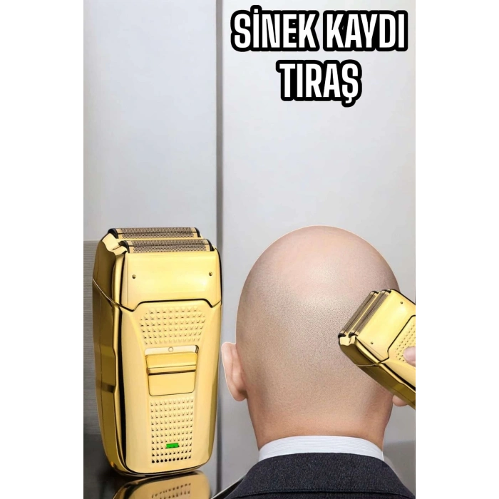 ÇOK SATAN Tıraş Makinesi Paslanmaz Çelik Şarjlı Taşınabilir