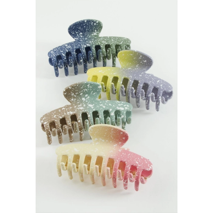 ÇOK SATAN Tırpan Renkli Mandal Toka 9 cm