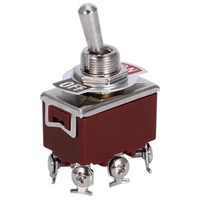 ÇOK SATAN Toggle Switch 6p On-off Ø12mm (ıc-157)