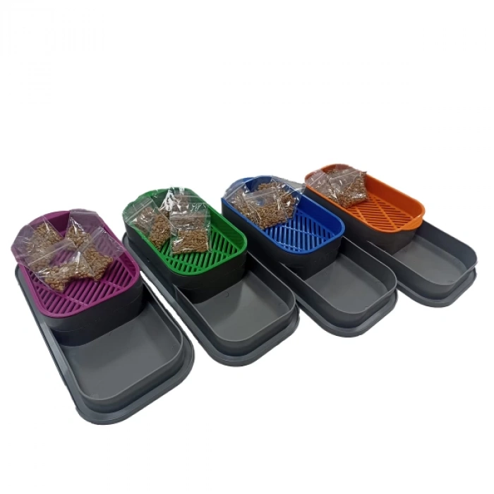 ÇOK SATAN Topraksız Kedi Çimi Kabı