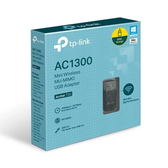 ÇOK SATAN Tp-link Archer T3u Ac1300 1300 Mbps Usb Wireless Adaptör