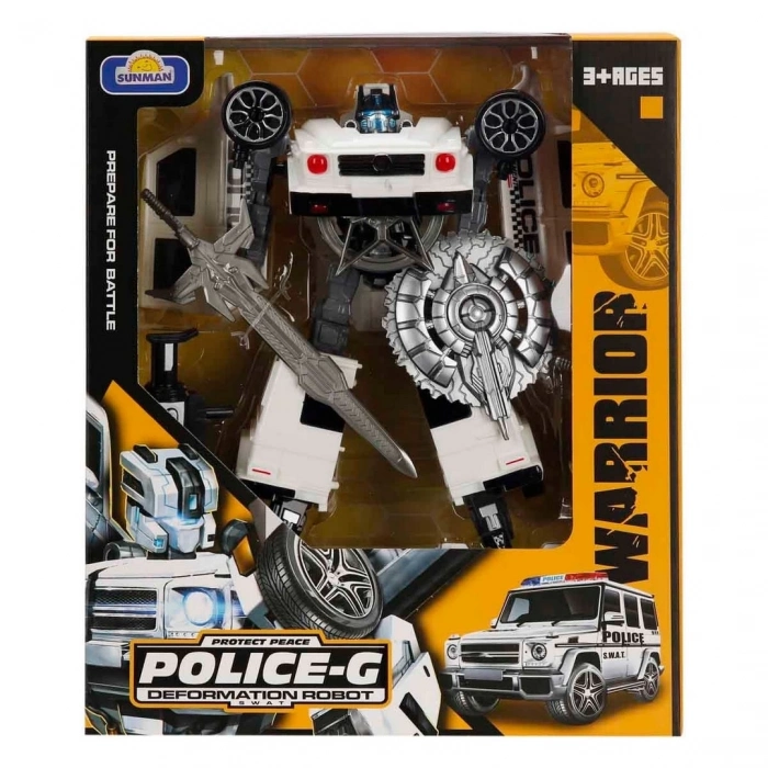 ÇOK SATAN Transformer Police Robotları