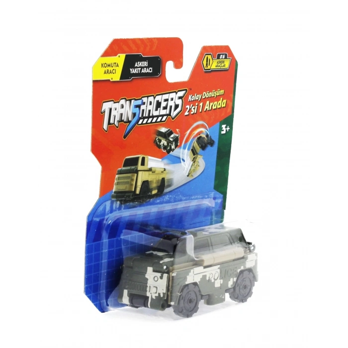 ÇOK SATAN Transracers Dönüşen Araçlar Askeri Araçlar Komuta Aracı / Yakıt Aracı