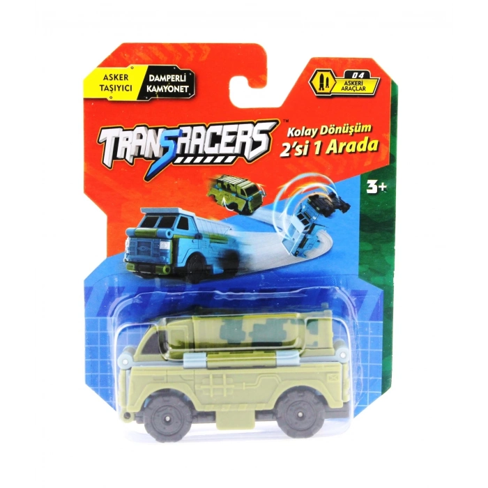 ÇOK SATAN Transracers Dönüşen Araçlar Askeri Araçlar Taşıyıcı / Kamyonet