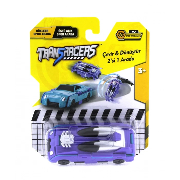 ÇOK SATAN Transracers Dönüşen Araçlar Spor Arabalar Nükleer / Üstü Açık