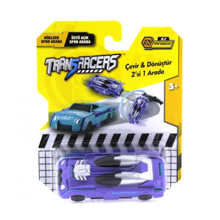 ÇOK SATAN Transracers Dönüşen Araçlar Spor Arabalar Nükleer / Üstü Açık