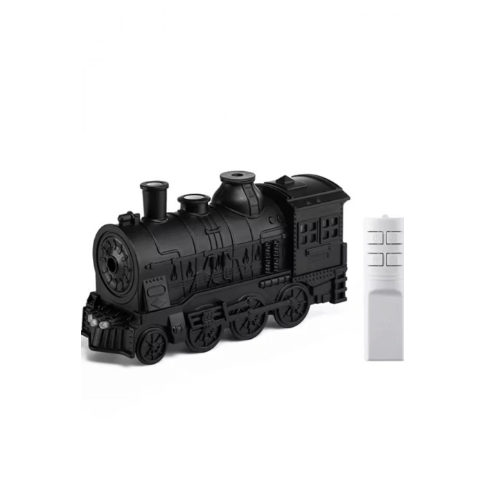 ÇOK SATAN Tren Şeklinde Buharlı Oda Hava Nemlendirici Işık Buhar Makinesi Kumandalı