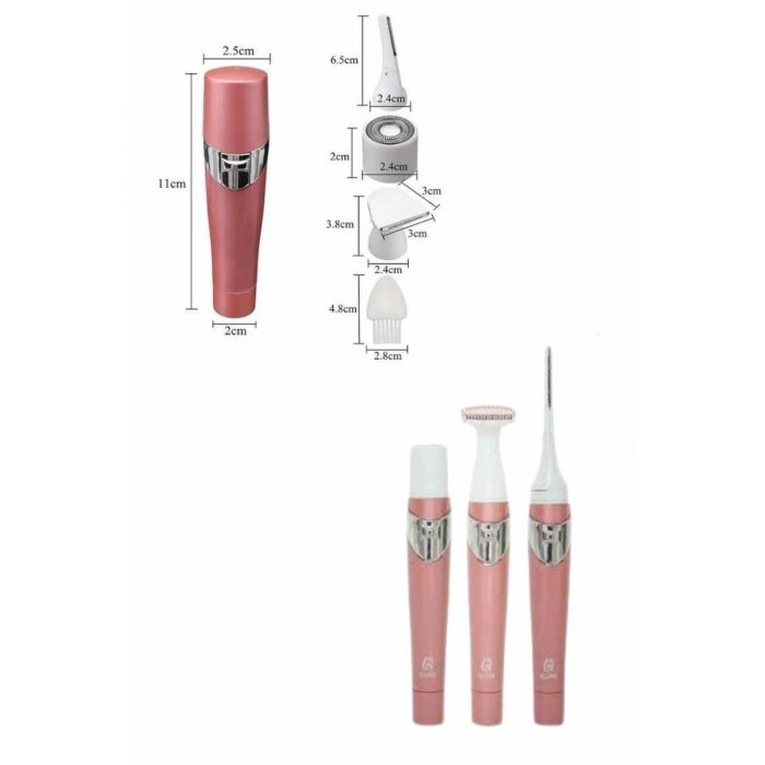 ÇOK SATAN Tüm Cilt Tipleri Için 3 Başlıklı Yüz Çene Kıl Tüy Alma Tüm Cilt Tiplerine Uygun