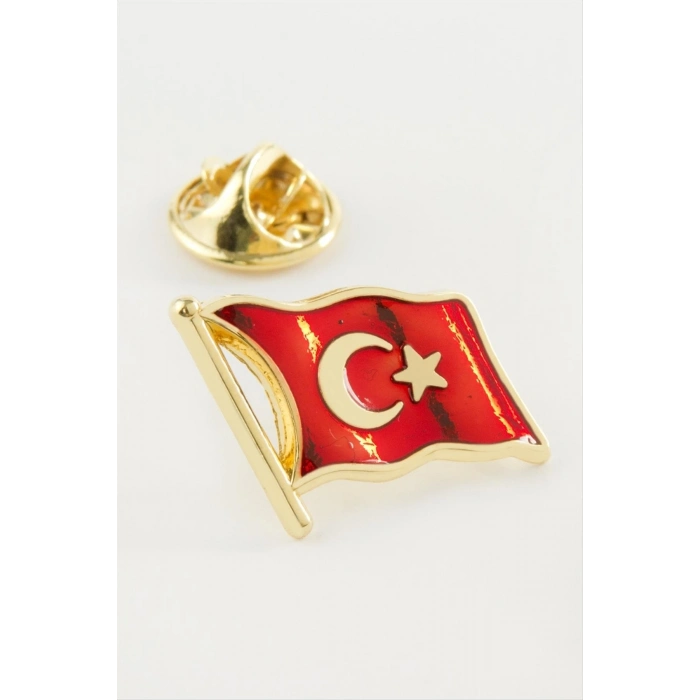 ÇOK SATAN Türk Bayrağı Yaka Rozet